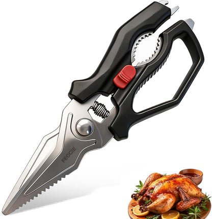 Kitchen Scissors, Heavy Duty Cooking Shears for Poultry, Meat & Bone