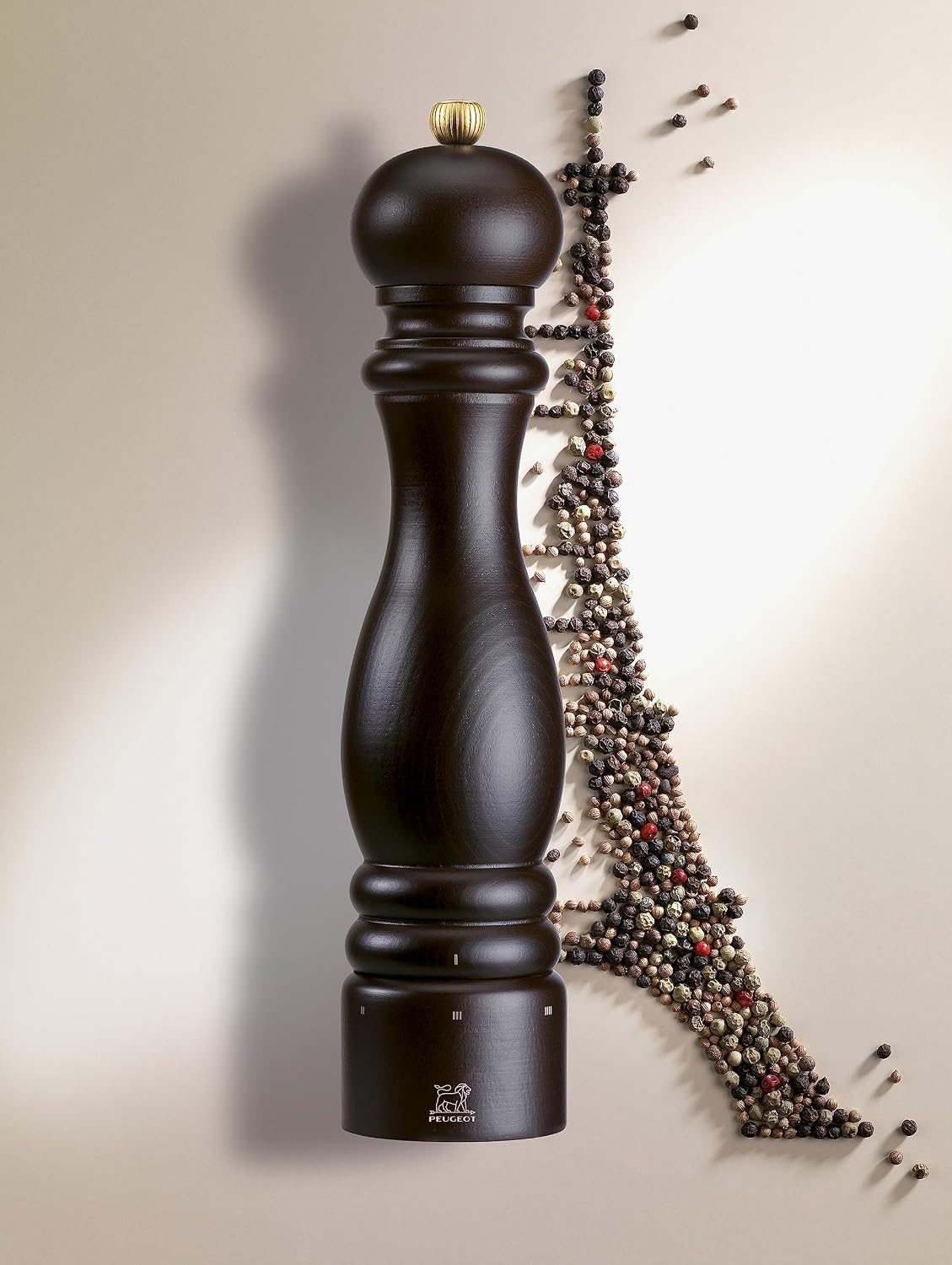 Peugeot Paris Pepper Mill, u'Select, 7 in, Chocolate, PEFC Beech Wood