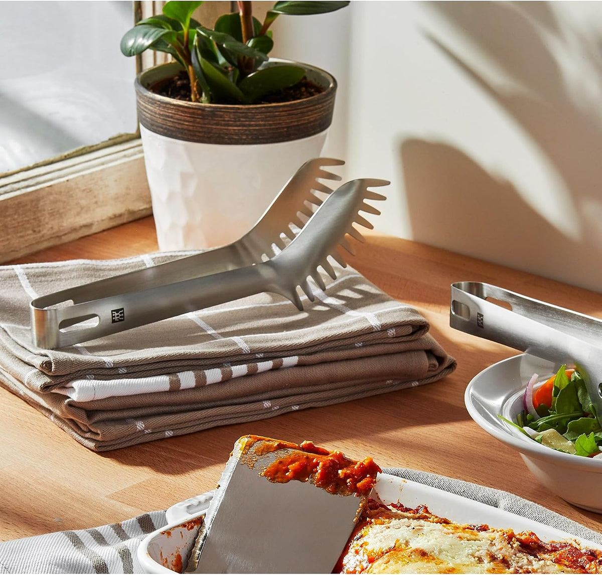 ZWILLING Pro Spaghetti Tongs, Stainless Steel, Silver, 1 Unit