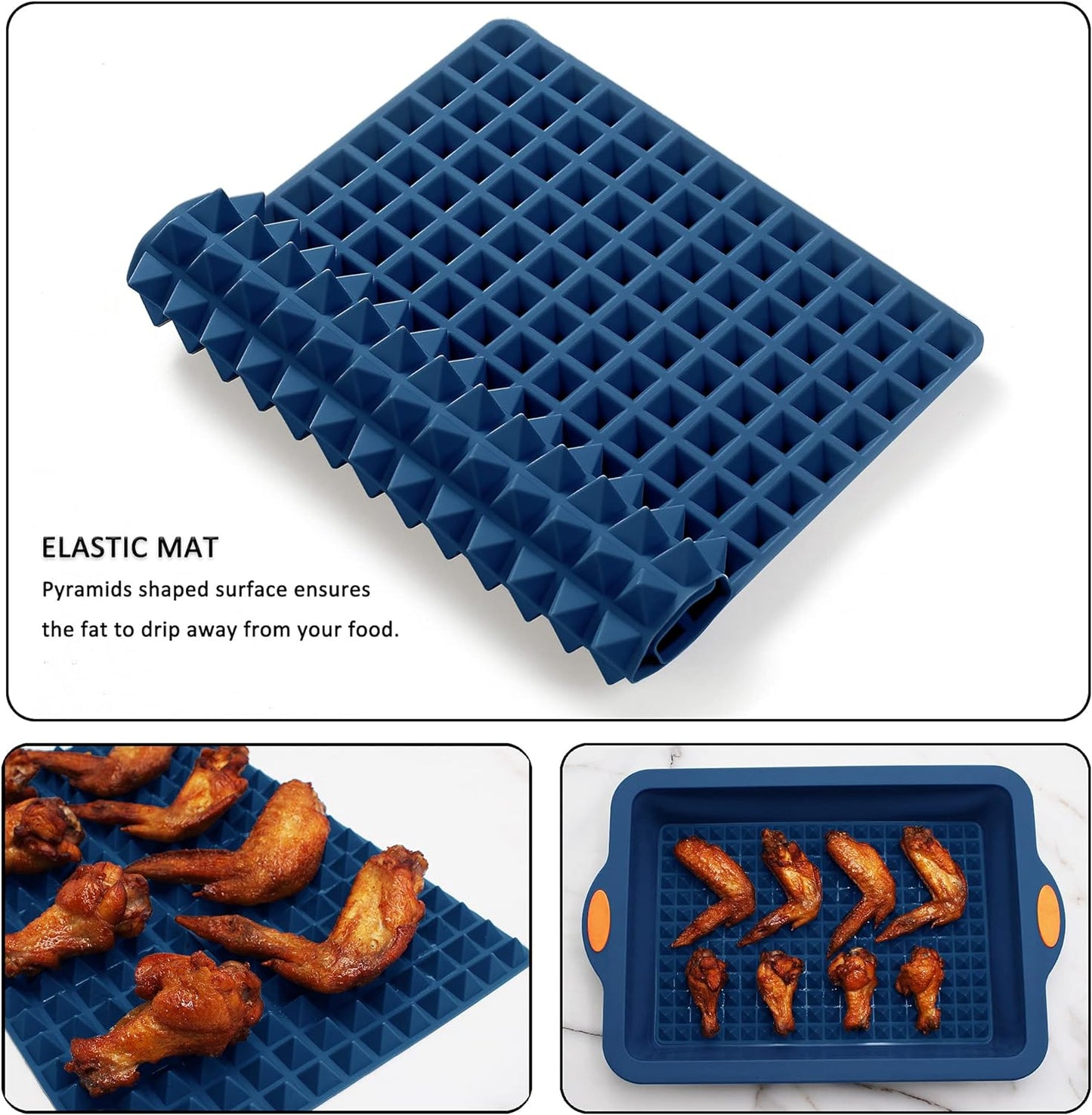 To encounter 2Pack Silicone Muffin Pan with Metal Frame, 12 Cup Regular Size Cupcake Pan, Non-Stick Baking Tray, Food Grade Baking Molds for Oven, Dishwasher Safe
