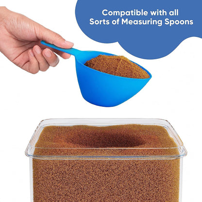 Chef's Path Extra Large Airtight Food Storage Containers with Lids, Pack of 2, 6.5L, 220Oz, Airtight Kitchen and Pantry Bulk Canisters for Flour, Sugar, Rice, and Baking Supplies - Transparent
