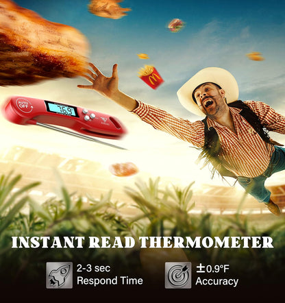DOQAUS Meat Thermometer Digital – Instant Read Food Thermometer for Cooking