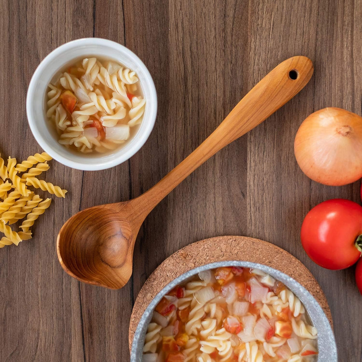 FAAY Original Eco-Friendly Wooden Serving Ladle