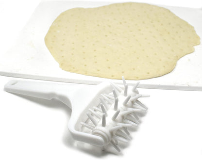 Norpro Docker for Pizza Crust or Pastry Dough, White,3241