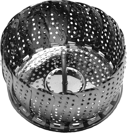 BergHOFF Stainless Steel Steamer Basket, Silver