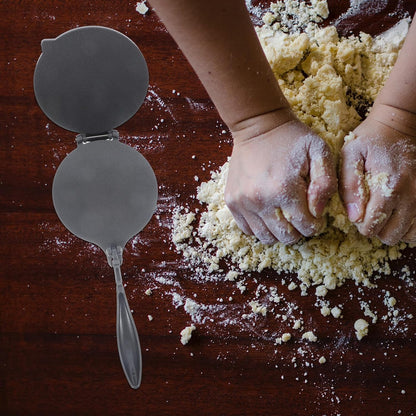 YARNOW Tortilla Press 6.49 inch Aluminum Alloy Dough Press Machine for Flour Tortillas Empanadas Pie Shells Dumplings and Flatbreads Kitchen Tool for Home Cooking
