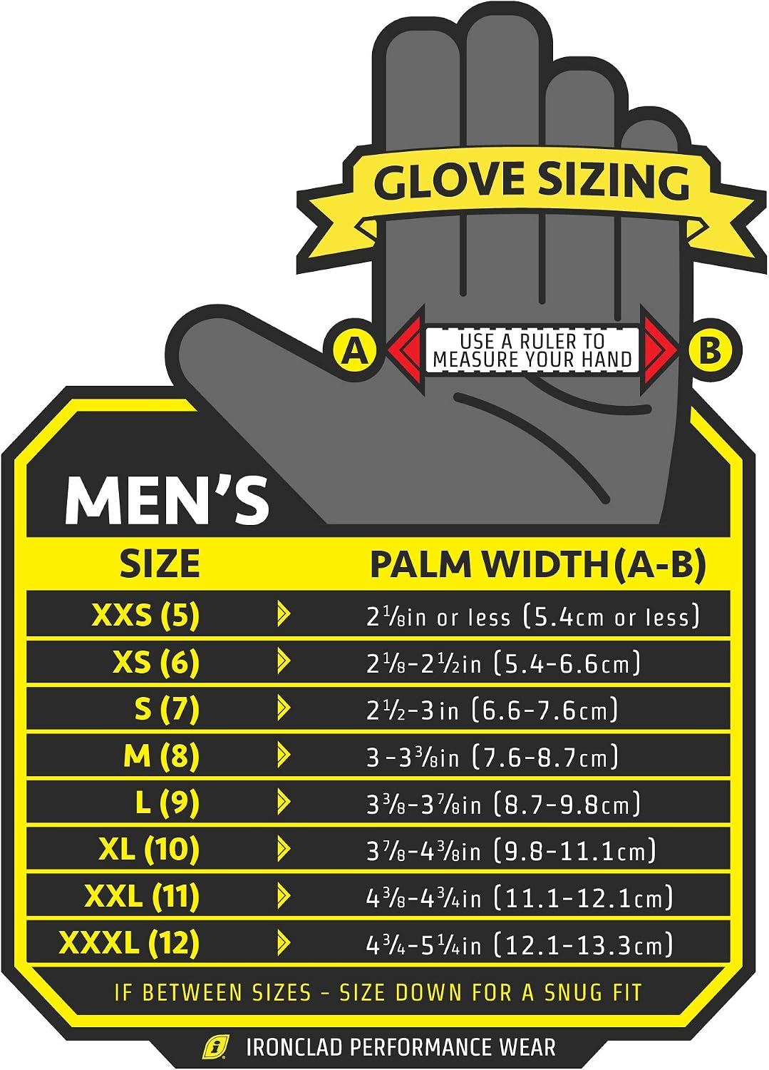 Ironclad Command Impact 360 Cut A5 Work Gloves; Touch Screen Gloves Conductive Palm & Fingers