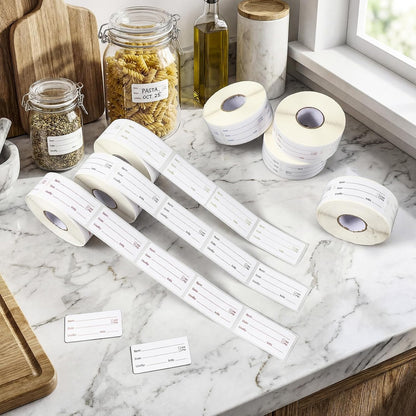 Sayglossy 7000 Pcs Day of Week Label Food Label Monday Through Sunday Management Inventory Sticker Removable Weekly Self Adhesive Date Dot Sticker for Restaurant Kitchen Container (Square)