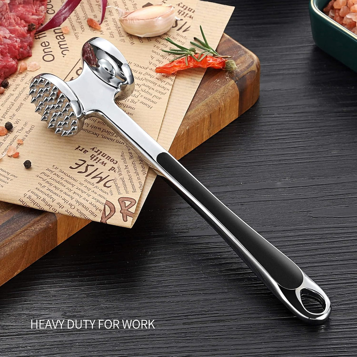 Meat Tenderizer Hammer Mallet Tool Pounder For Steak Beef Poultry