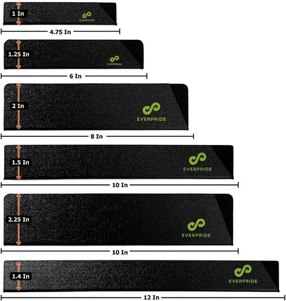 EVERPRIDE Chef Knife Sheath Set Universal Blade Edge Cover Guards for Chef’s and Kitchen Knives – Durable, BPA-Free, Felt Lined, Sturdy ABS Plastic – Knives Not Included