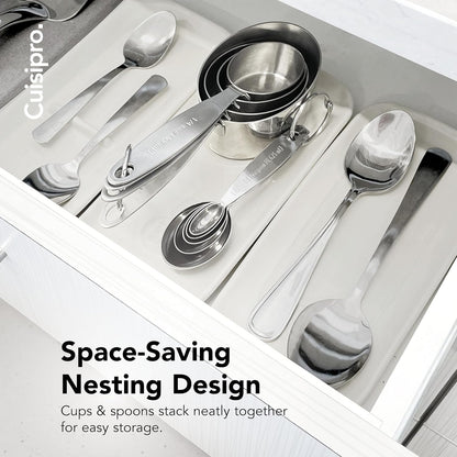 CUISIPRO Odd-Size Measuring Spoon SS 5pc Set