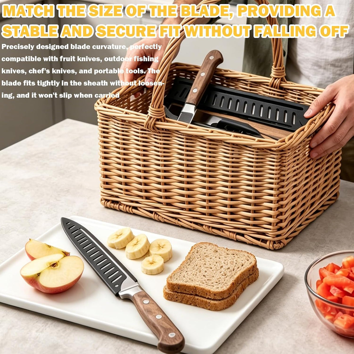 8-Piece Set Kitchen Knife Sheath,Knife Covers Or Sleeves,Knife Sheaths,Suitable For Peeling,Knife Guards,Knife Guards For Kitchen Knives,Universal Knife Sheath,Knife Sheaths For Kitchen Knives