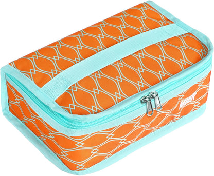 MIER Small Lunch Bag for Kids & Adults Compact Insulated Lunch Box Portable Thermal Mini Cooler for Work School Travel, Bluesteel