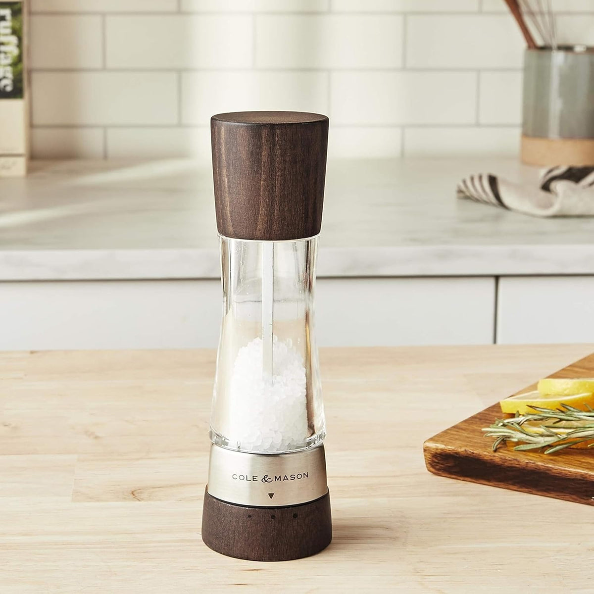 Cole & Mason Derwent Grinder, 7.5" Pepper Mill, Stainless Steel