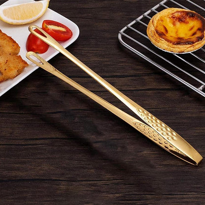 Chef Tweezers - Multipurpose Culinary Plating Tweezers, Stainless Kitchen Precision Tongs | Anti Rust Food Handling Tool, Cooking Garnish Placement Accessory, Barbecue Serving Control Tongs