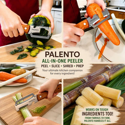 3-in-1 Vegetable Peeler, Julienne Peeler & Bottle Opener