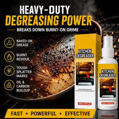 Apiastar Greasekiller Spray Grill Cleaner & Heavy Duty Degreaser Spray. Fast-Acting BBQ Grill Cleaning Spray for Outdoor Grease Removal. (2 Pcs)