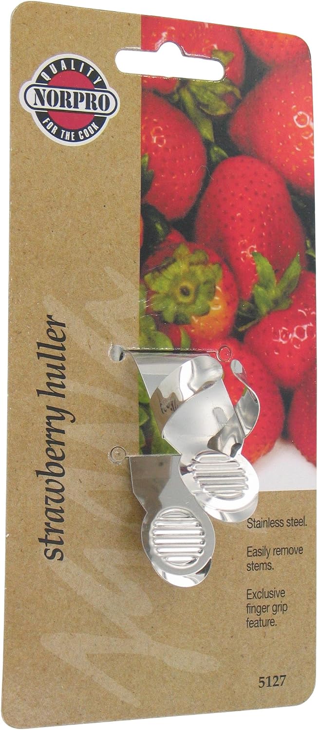 Norpro Strawberry Huller with Finger Grip
