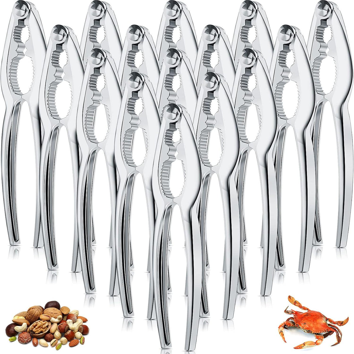Zhehao 30 Pack Crab Claw Crackers Tool, Nut Shellfish Seafood Opener