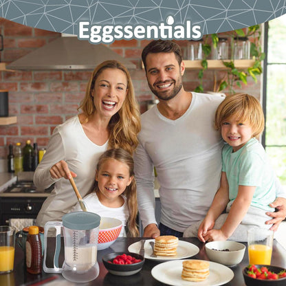 Eggssentials Pancake Batter Dispenser with Squeeze Handle Pancake Dispenser