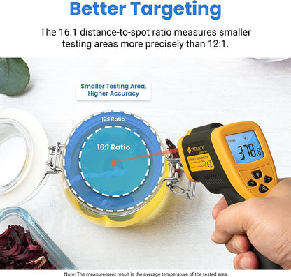 Etekcity Infrared Thermometer Laser Temperature Gun, -58°F~1130°F