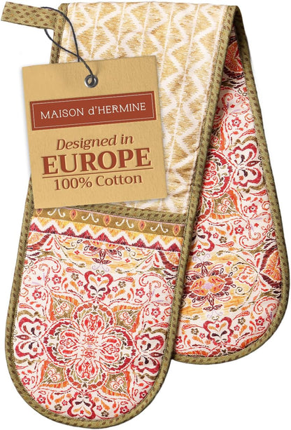 Maison d' Hermine Pot Holders 100% Cotton Potholders (8" x 8") - Colors A