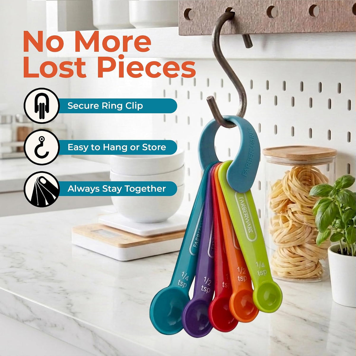 Farberware Professional Kitchen Measuring Spoons - Set of 5