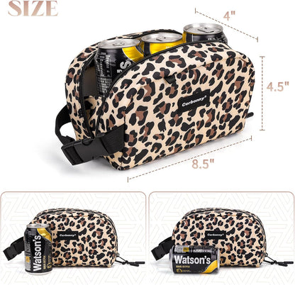 Cerbonny Freezable Cooler Bag for Work/School Travel - Mini Insulated Bag Fit For Yogurt