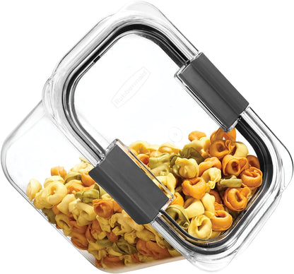Rubbermaid Brilliance Pantry Airtight Food Storage Container, BPA-Free 7.8 Cup, Ideal for Brown Sugar - Efficient, Leak-Proof and Dishwasher-safe