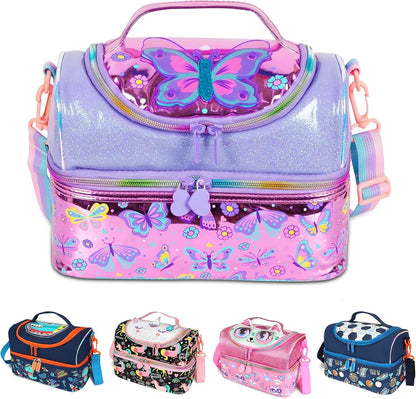 RLGPBON Lunch Bag Kids,Boys Lunch Box,Space Lunch Bag Toddler Teen Boys,School Daycare Cute Travel bags
