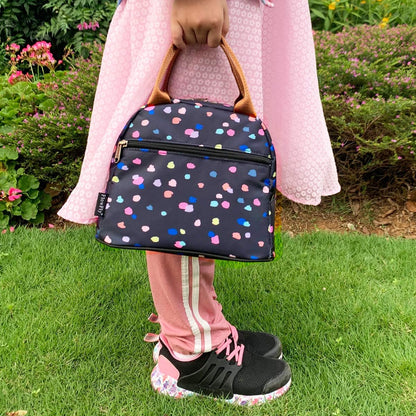 FlowFly Insulated Lunch Cooler Bag - Tote Bag Organizer for Women/Men, Black - Colors A