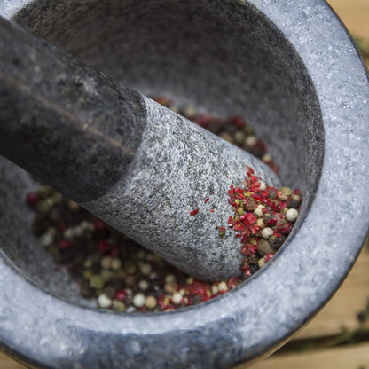 ChefSofi Mortar and Pestle Set (Gray, 2-Cups)