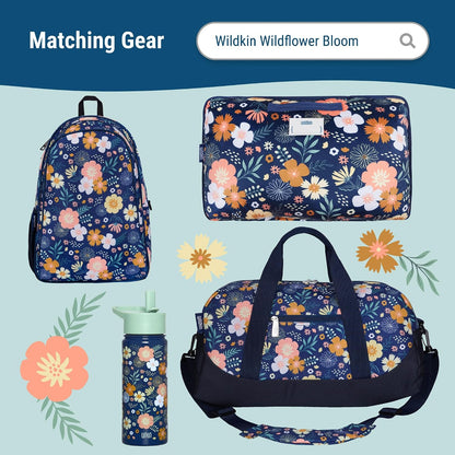 Wildkin Kids Two Compartment Insulated Lunch Bag – Keeps Food Hot or Cold, Easy-Clean Lining, Leak-Resistant & BPA-Free – Boys & Girls, Ideal for School, Travel & Daycare – Jurassic Dinosaurs
