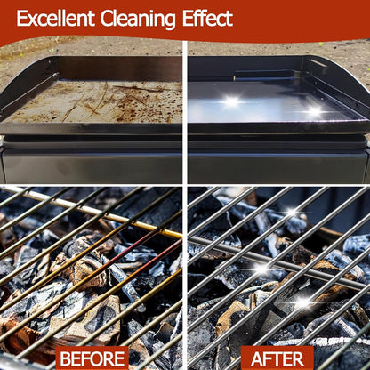 Heavy Duty Griddle Cleaning Brick with Handle, Grill Cleaner for Cleaning Flat top, Pumice Griddle Cleaning Stone Removing Stains for BBQ, Swimming Pool, Sink (5 Pack)