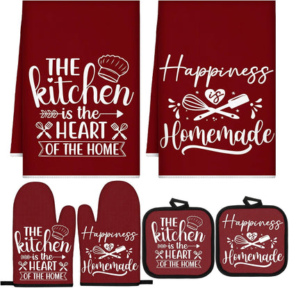 Sratte 6 Pcs Farmhouse Kitchen Decor Accessories Set