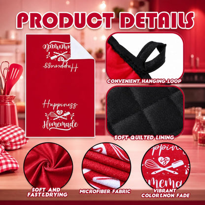 Sratte 6 Pcs Farmhouse Kitchen Decor Accessories Set