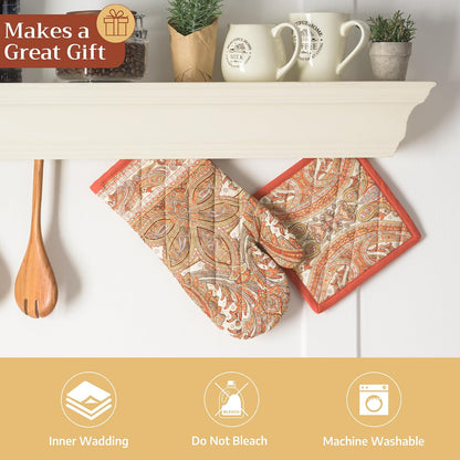 Maison d' Hermine Pot Holders 100% Cotton Potholders (8" x 8") - Colors A
