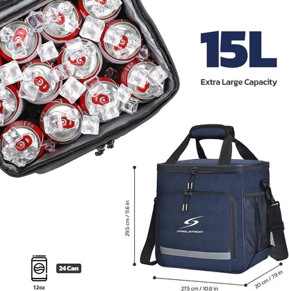 Maelstrom Lunch Box for Men,Insulated Lunch Bag Women/Men,Leakproof Lunch Cooler Bag, Lunch Tote Bag