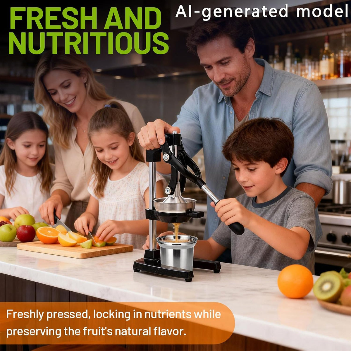 Cast Iron Juicer,Manual Juicer Hand Press,Professional Citrus Juicer