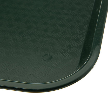 Carlisle FoodService Products Café Cafeteria Tray, Fast Food Tray for Restaurant or Commercial Use, 14" x 18", 1 Count, Black