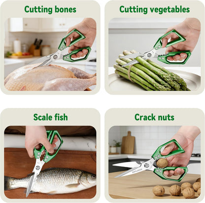 Kitchen Scissors for Food All Purpose Cooking Shears for Meat