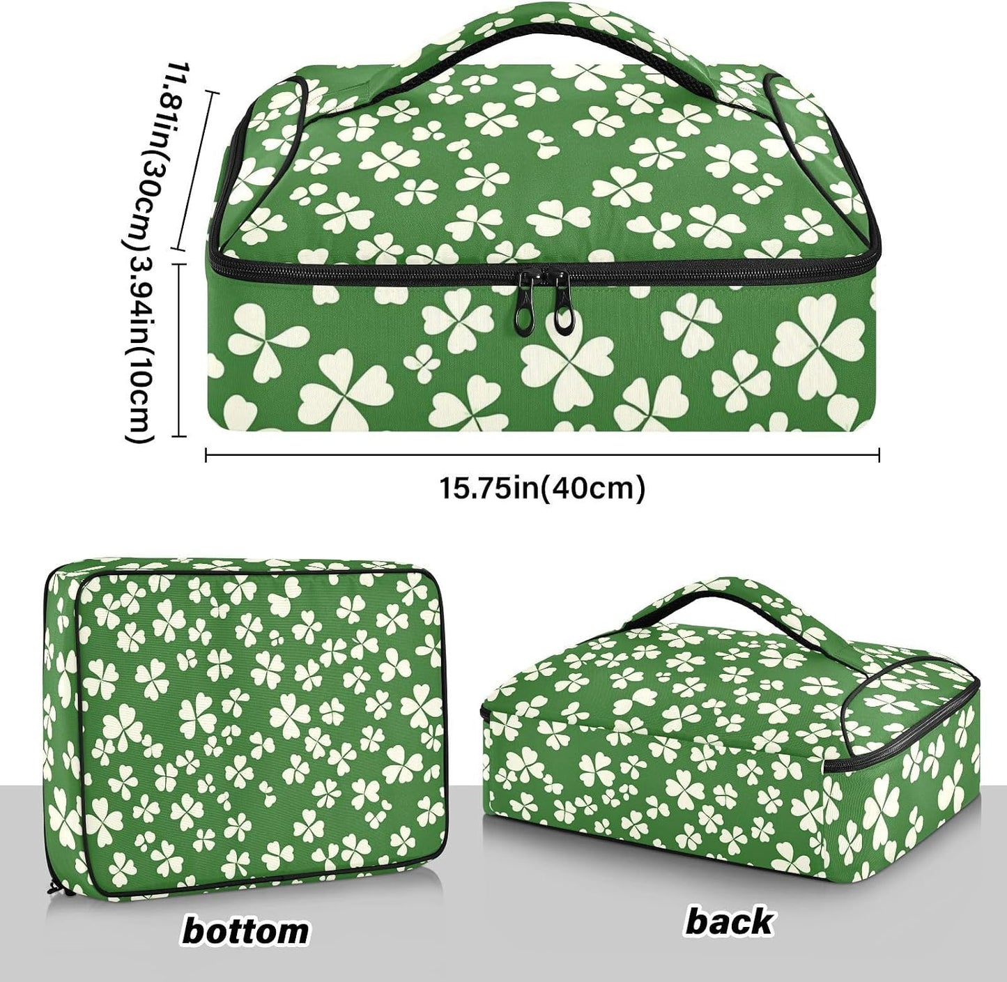 Casserole Carriers for Hot or Cold Food Reusable Casserole Dish Carrier Insulated Thermal Large Capacity Durable Perfect for Party Camping Family Gatherings Yellow Fish - Colors B