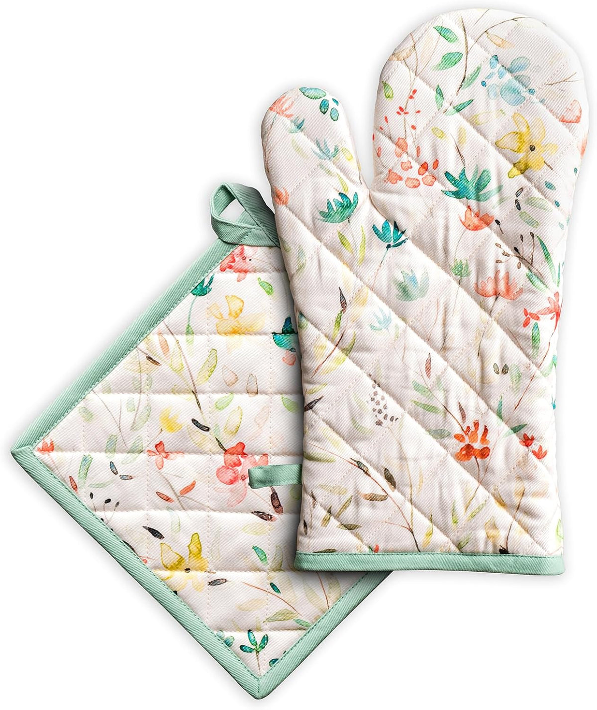 Maison d' Hermine Pot Holders 100% Cotton Potholders (8" x 8") - Colors A