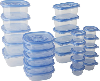 GladWare Food Storage Containers, Family Variety Pack, 24 Piece Set | with Glad Lock Tight Seal, BPA Free Containers and Lids in a Variety of Sizes to Hold and Store Food