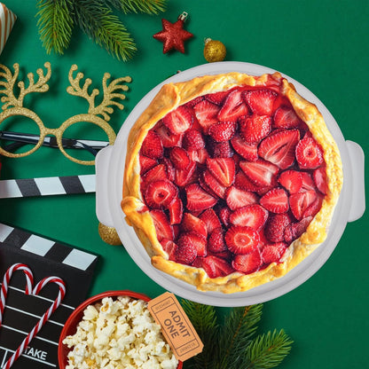 Pie, Cheesecake Carrier for up to 11 in Cake PieRound Cupcake Cake Holder for Muffin Cookies Food Storage Containers