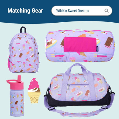 Wildkin Kids Insulated Lunch Box, Keeps Food Hot or Cold, BPA-Free with Mesh Pockets & Easy-Clean Lining – Ideal for School, Travel & Daycare – Holographic