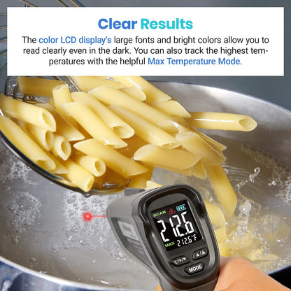 Etekcity Infrared Thermometer Laser Temperature Gun, -58°F~1130°F