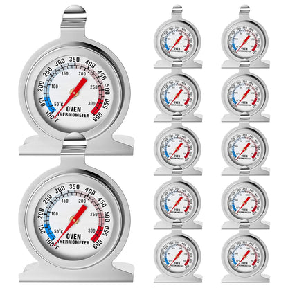12 Pcs Oven Thermometer for Gas Oven 100-600°F with 431 Stainless Steel