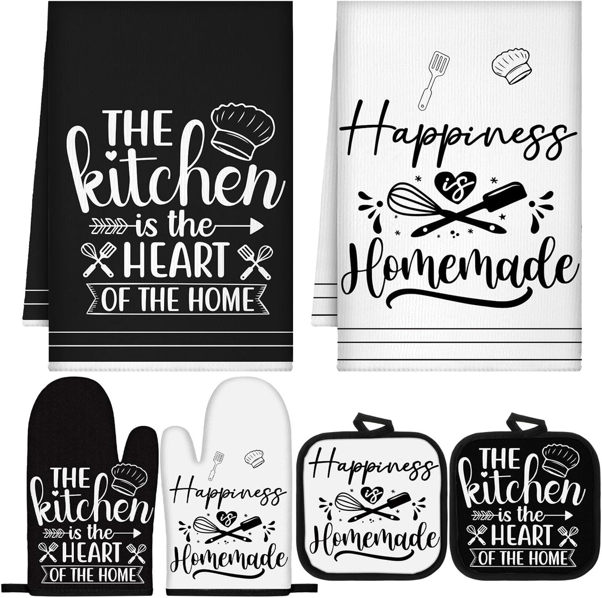 Sratte 6 Pcs Farmhouse Kitchen Decor Accessories Set
