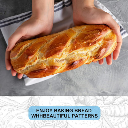 Banneton Bread Proofing Basket, 10 inch Oval Banneton Basket,Sourdough Proofing Basket,Bread Bowl Handmade Rattan Baskets and Liners for Professional & Home Sourdough Bread Baking